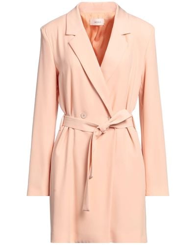 ViCOLO Overcoat & Trench Coat - Pink