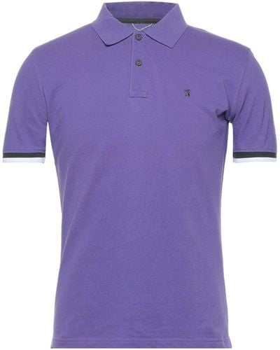 Jaggy Polo Shirt - Purple