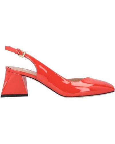 Pollini Court Shoes - Red