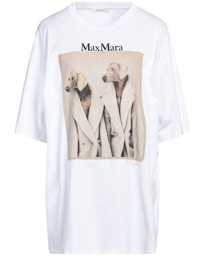 Max Mara T-shirts - Weiß
