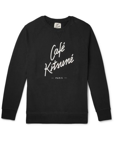 Café Kitsuné Sweatshirt - Black