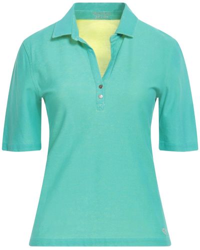 Marani Jeans Polo Shirt Cotton, Elastane - Green