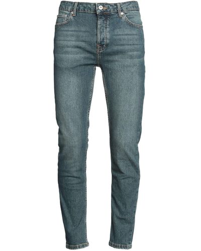 TOPMAN Denim Pants - Blue