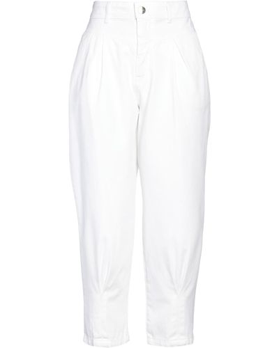 SIMONA CORSELLINI Jeans - White