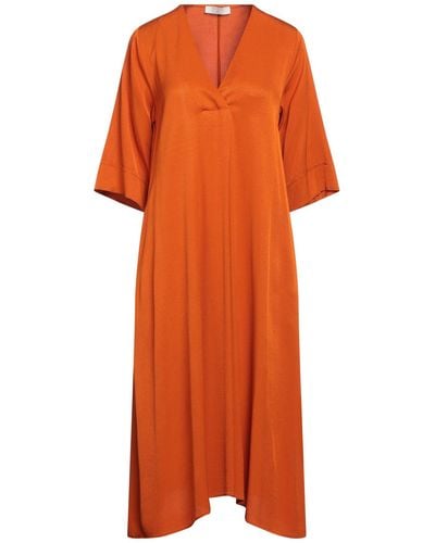 Beatrice B. Midi Dress - Orange