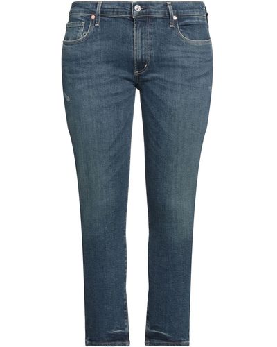 Citizens of Humanity Denim Cropped - Blue