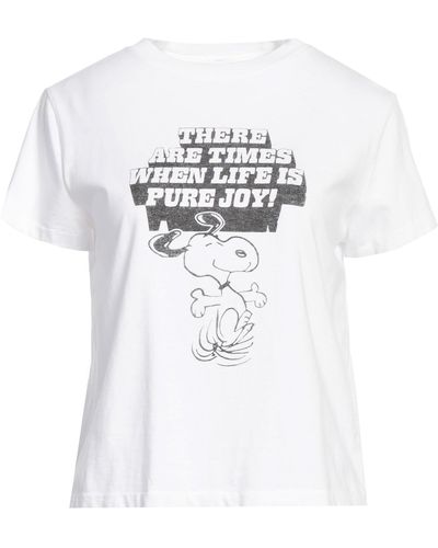 RE/DONE T-shirts - Weiß