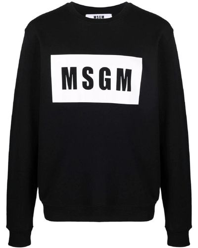MSGM Sweatshirt - Schwarz