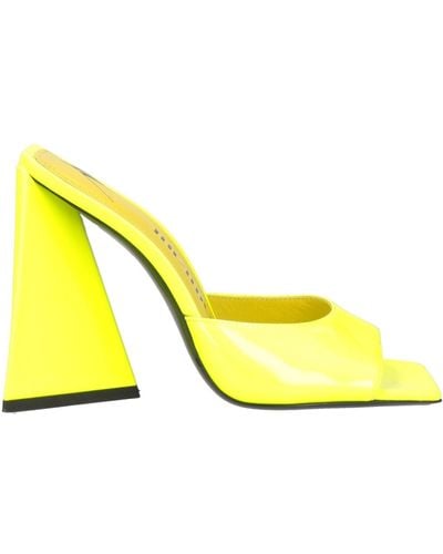 The Attico Sandals - Yellow