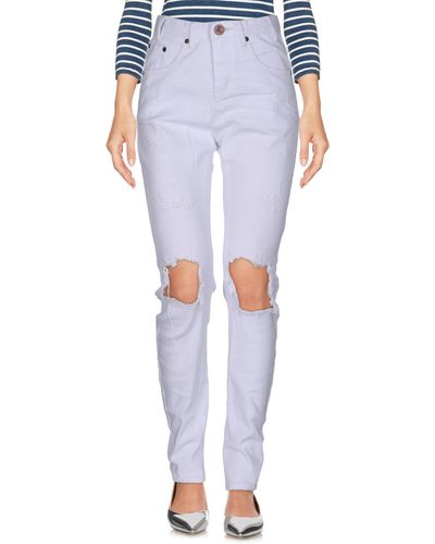 One Teaspoon Jeans - White