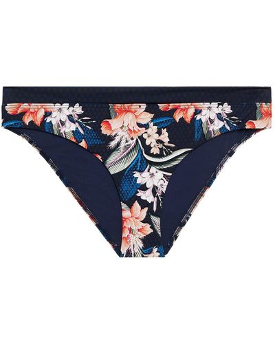 Jets by Jessika Allen Bikini Bottoms & Swim Briefs - Blue