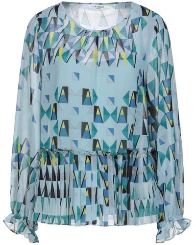 LE COEUR TWINSET Top - Blau