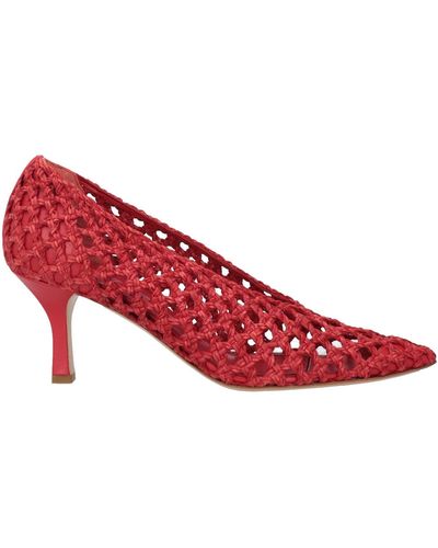 Casadei Court Shoes - Red
