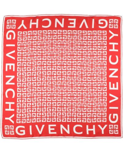 Givenchy Scarf Silk - Red
