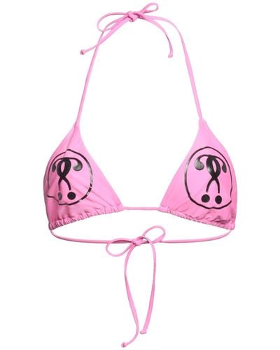 Moschino Top de bikini - Rosa