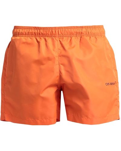 Off-White c/o Virgil Abloh Swim Trunks - Orange