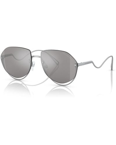 Emporio Armani Sonnenbrille - Weiß
