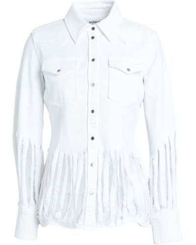 Dondup Camicia Jeans - Bianco