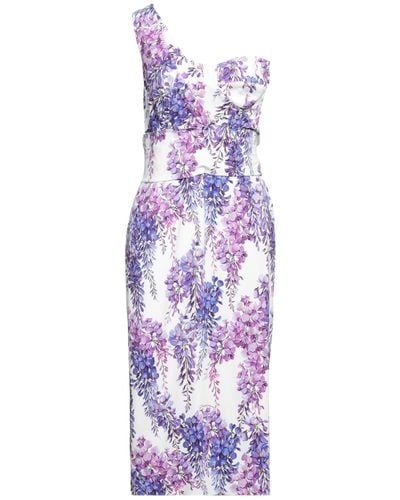 Dolce & Gabbana Midi Dress - Purple
