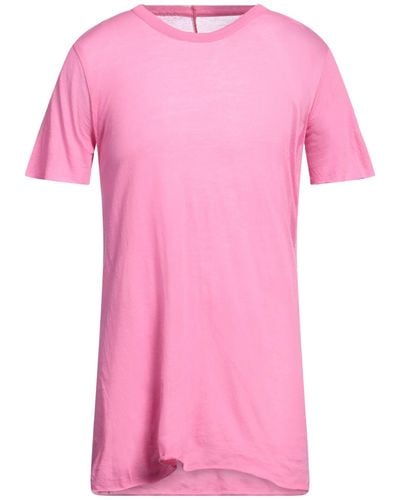 Rick Owens Camiseta - Rosa