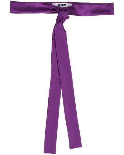 MSGM Belt - Purple