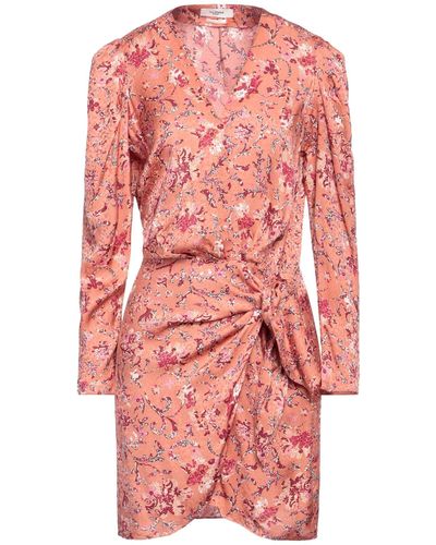 Isabel Marant Pastel Mini Dress Viscose, Rayon, Silk - Pink
