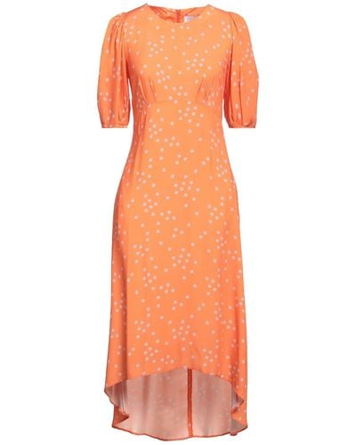 Closet Midi Dress - Orange