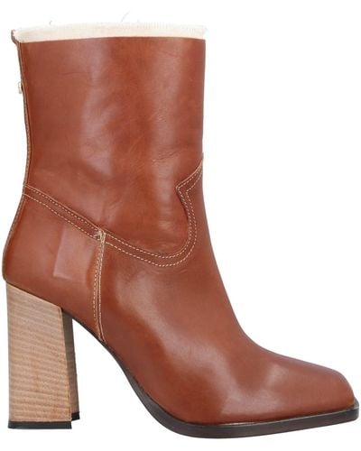 Ottod'Ame Ankle Boots - Brown