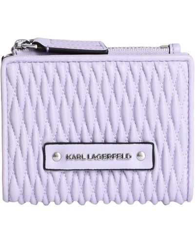 Karl Lagerfeld Brieftasche - Lila