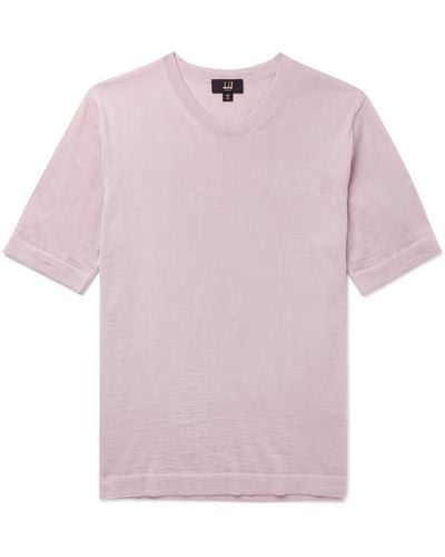 Dunhill Cashmere T-shirt - Pink