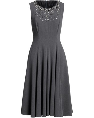 Clips Midi Dress - Gray