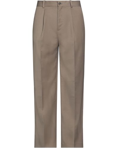 Han Kjobenhavn Khaki Pants Polyester, Virgin Wool, Elastane - Gray