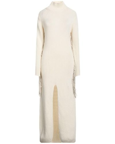 MIXIK Midi Dress - White