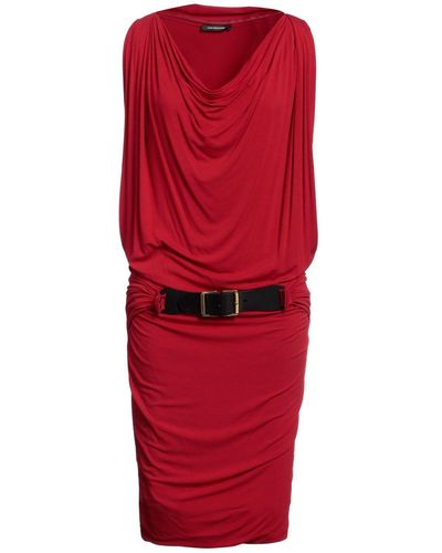 Plein Sud Midi Dress - Red
