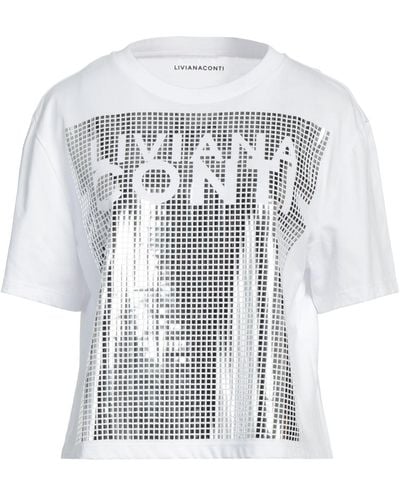 Liviana Conti T-shirts - Weiß