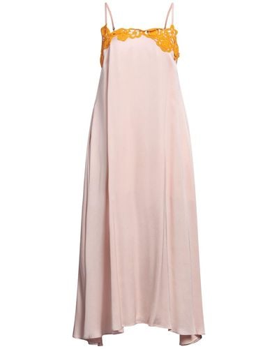 Isabelle Blanche Maxi Dress - Pink