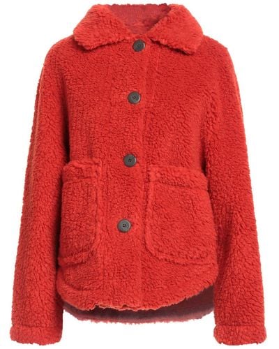 Caractere Shearling & Teddy - Red