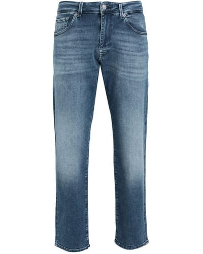 SELECTED Pantalon en jean - Bleu