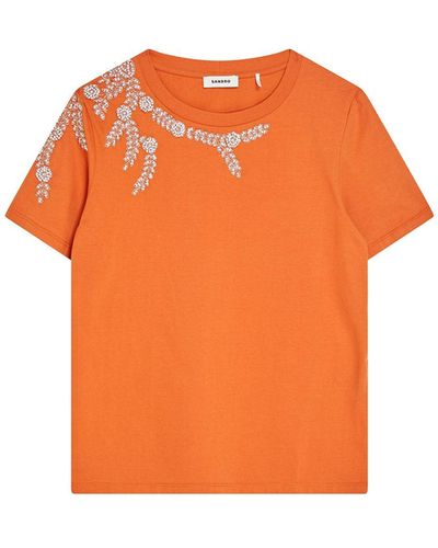 Sandro Camiseta - Naranja