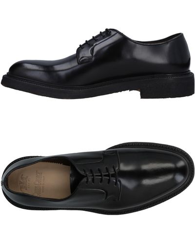 Green George Lace-up Shoes - Black