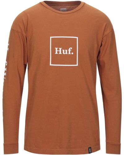 Huf T-shirt - Brown