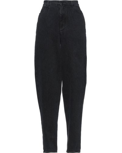 Forte Forte Pantalon en jean - Noir