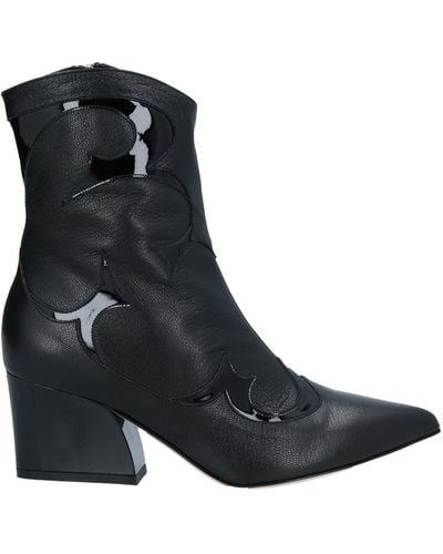 Tibi Ankle Boots - Black