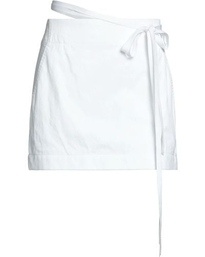 Ann Demeulemeester Mini Skirt - White