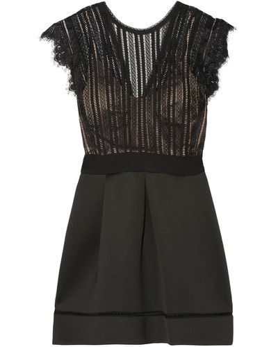 Catherine Deane Mini-Kleid - Schwarz