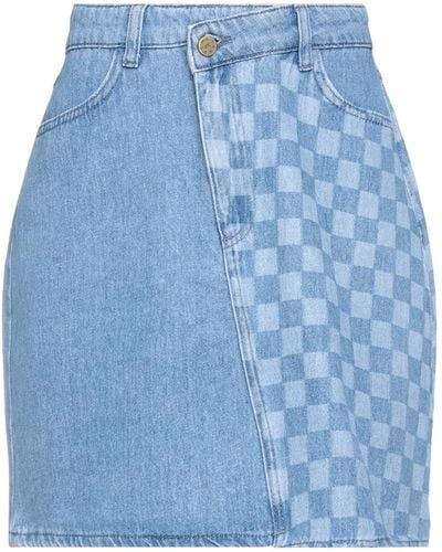 Lazy Oaf Denim Skirt - Blue