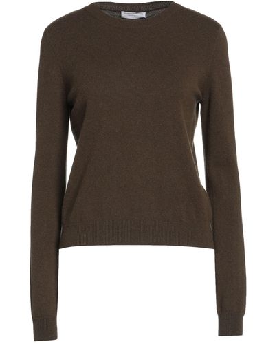 Majestic Filatures Military Sweater Cashmere - Brown