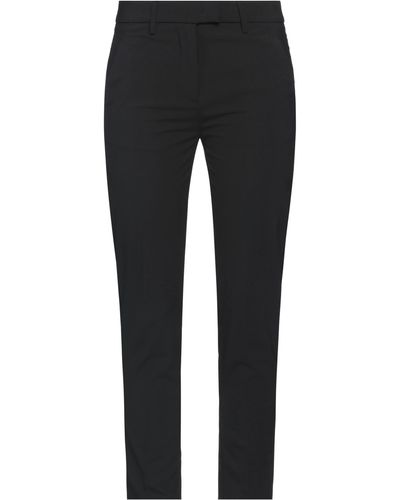 Dondup Trousers Polyester, Wool, Elastane - Black