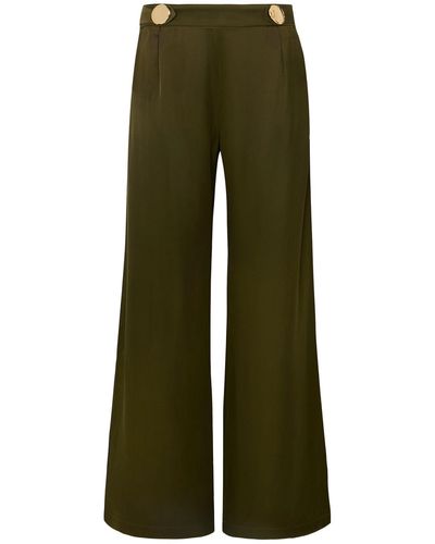 Mother Of Pearl Trouser - Green