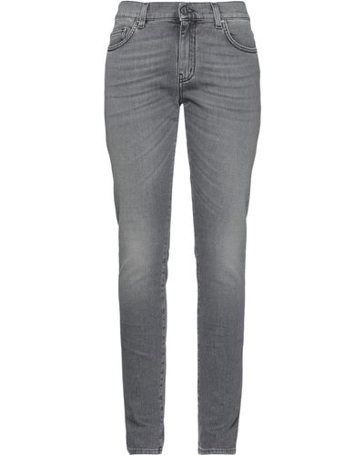 MOUTY Denim Trousers - Grey
